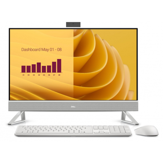 Dell/27 All-in-One EC27250/27"/FHD/T/7-150U/16GB/1TB/Intel int/W11P/Bílá/3RNBD