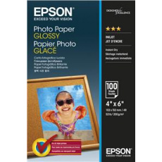 EPSON Photo Paper Glossy, 10x15cm, 100 listů (200g)