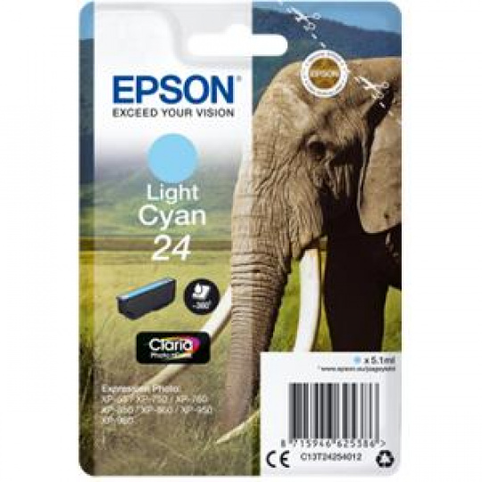 EPSON cartridge T2425 light cyan (slon)