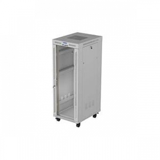 LANBERG INSTALAČNÍ RACK 19" 32U 600X800 ŠEDÉ SKLENĚNÉ DVEŘE LCD (FLAT PACK) V2