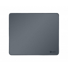 Podložka pod myš C-TECH MP-01, šedá, 320x270x4mm, obšité okraje
