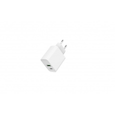 GEMBIRD PD nabíječka USB-A USB C 20W bilá GEMBIRD PD nabíječka USB-A USB C 20W bilá