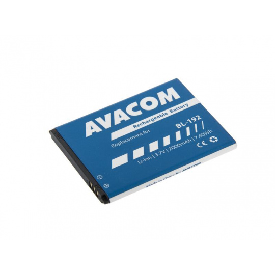 Baterie AVACOM GSLE-BL192-2000 do mobilu Lenovo A328 Li-Ion 3,7V 2000mAh (náhrada BL192)