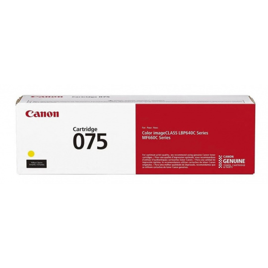 Canon Cartridge 075 Y