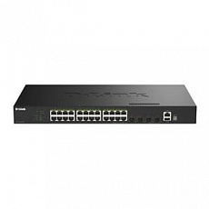 D-Link DGS-1530-28P/E, 24-Port Gigabit Stackable Smart Managed PoE Switch D-Link DGS-1530-28P/E, 24-Port Gigabit Stackable Smart Managed PoE Switch