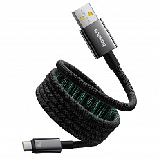 Baseus Magnetický nabíjecí kabel Tungsten USB/USB-C 1m 100W černý Baseus Magnetický nabíjecí kabel Tungsten USB/USB-C 1m 100W černý