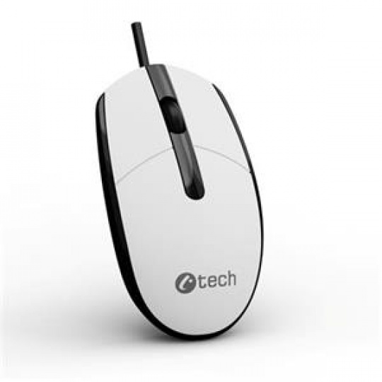 C-TECH myš WM-10, USB, 1200 DPI, bílo-černá C-TECH myš WM-10, USB, 1200 DPI, bílo-černá