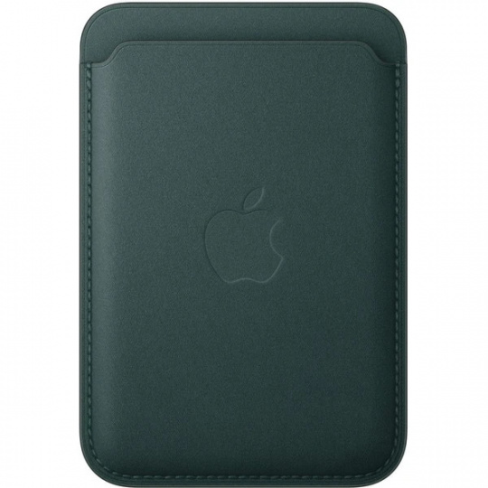 iPhone FineWoven Wallet with MS - Dark Green