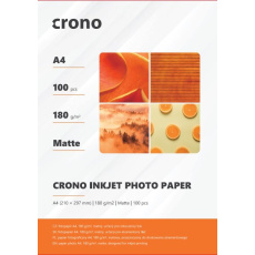 Crono PHPM4A, fotopapír matný, A4, 180g, 100ks