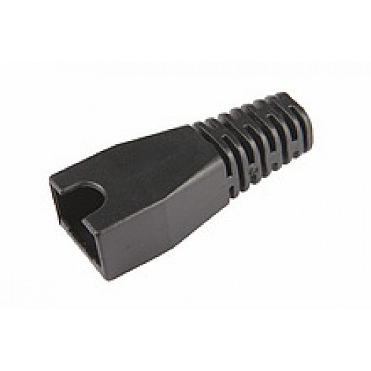 Ochrana RJ45 non-snag proof černá 100 ks