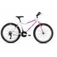 Horské jízdní kolo Capriolo DIAVOLO DX 600 26"/17" růžovo/bílé