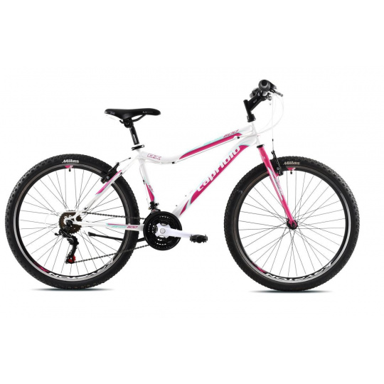Horské jízdní kolo Capriolo DIAVOLO DX 600 26"/17" růžovo/bílé