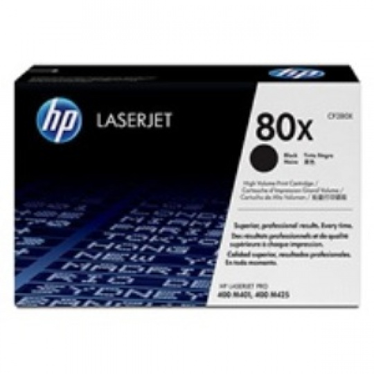 HP toner 80X/Black/2x6900 stran/2-pack