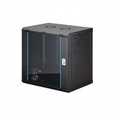 DIGITUS DN-37109 Nástěnná skříň 12U, Dynamic-N, 19", 600x450mm, nesmontovaná černá (RAL 9005)