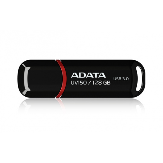 ADATA UV150, 128GB, 40MBps, USB 3.0, Černá