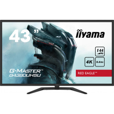 LCD iiyama G-Master G4380UHSU-B1, 42,5", VA, 4K UHD, 144Hz, 0,4ms, Black, 3R