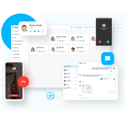 Yeastar SP licence k P550 - služby vzdáleného přístupu a instant messaging – roční předplatné Yeastar SP licence k P550 - služby vzdáleného přístupu a instant messaging – roční předplatné
