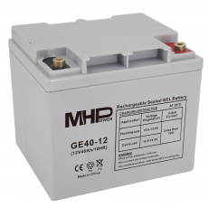 MHPower GE40-12 Gelový akumulátor 12V/40Ah