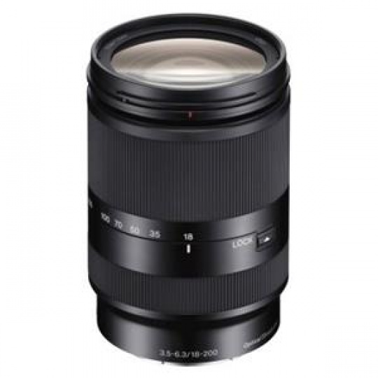 SONY SEL18200LE objektiv s bajonetem E, 18–200 mm, F3,5–6,3 OSS LE