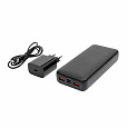 Platinet SET 3v1 Powerbanka 20000 mAh +  Nabíječka 20W Power Delivery, kabel USB-C 1m, černá