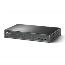 TP-Link TL-SF1009P 8x10/100 POE+ 65W,1x10/100 RJ45 nonPOE,desktop CCTV switch,kov.tělo