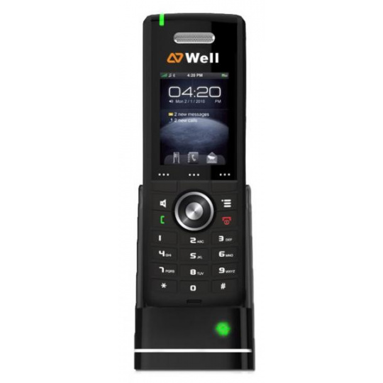 WELL RTX8630 IP DECT ručka pro RTX8660,2" bar.LCD,8 prog.tl.