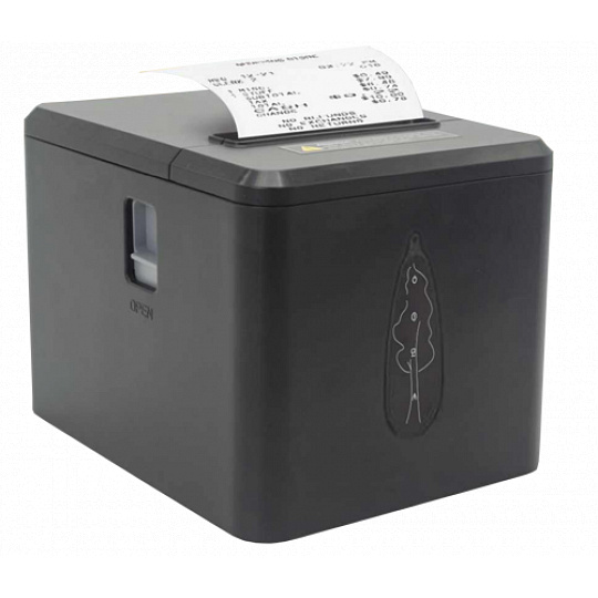 Termotiskárna Birch CV2-UN Pokladní tiskárna s řezačkou, USB+LAN, černá