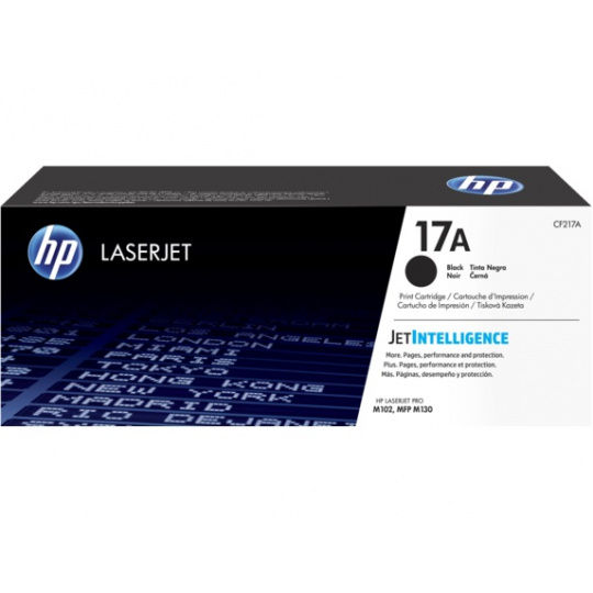 Toner do tiskárny HP 17A černý, CF217A