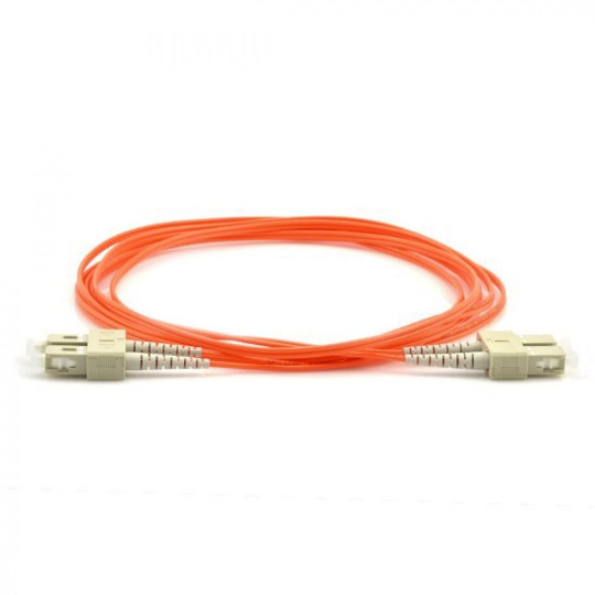 Optický patch cord duplex  SC-SC 50/125 7m MM OM4