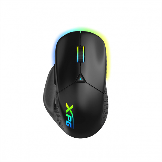 Adata XPG Alpha/Herní/Optická/Pro praváky/16 000DPI/Bezdrátová USB + Bluetooth/Černá