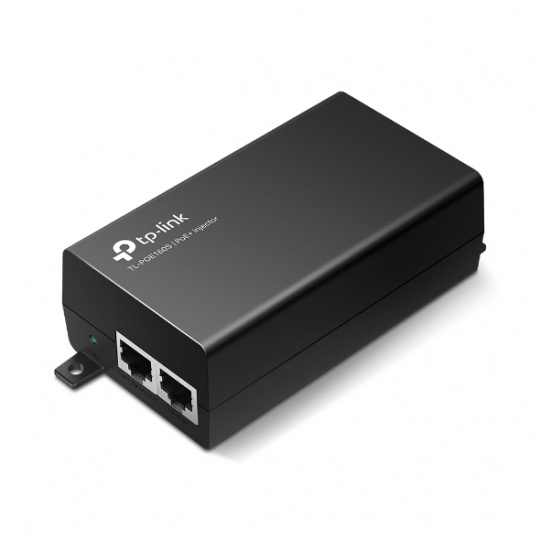 TP-Link PoE160S, 2x gigabit PoE+ 802.3at/af Injector