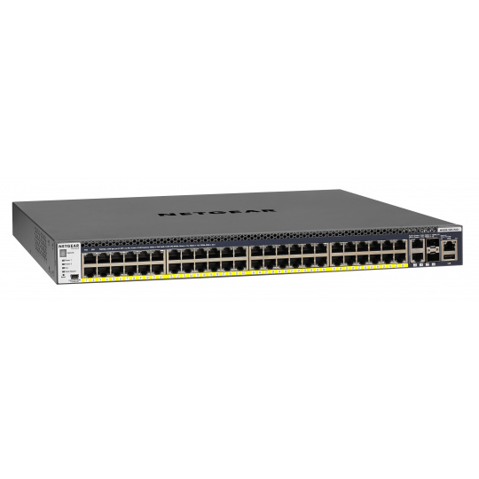 NETGEAR M4300-52G-POE+ MANAGED SWCH APS550W