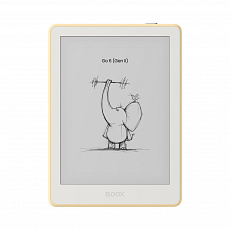E-book ONYX BOOX GO 6 (Gen II), custard, 6" Carta 1300, 32GB, Bluetooth, Android 11, E-ink displej