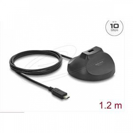 Delock Magnetická základna ze zásuvky USB Typ-A na zástrčku USB Type-C™, s dokovacím kabelem 10 Gbps, délky 1,2 m Delock Magnetická základna ze zásuvky USB Typ-A na zástrčku USB Type-C™, s dokovacím kabelem 10 Gbps, délky 1,2 m