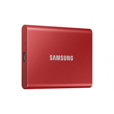 Samsung T7/2TB/SSD/Externí/2.5"/Červená/3R Samsung T7/2TB/SSD/Externí/2.5"/Červená/3R