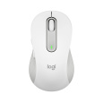 Logitech M650M/Kancelářská/Laserová/Bezdrátová USB + Bluetooth/Bílá