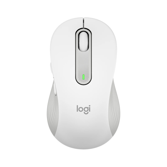 Logitech M650M/Kancelářská/Laserová/Bezdrátová USB + Bluetooth/Bílá