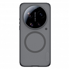 Nillkin Super Frosted PRO Magnetic Zadní Kryt pro Xiaomi 17 Ultra Transparent Black Nillkin Super Frosted PRO Magnetic Zadní Kryt pro Xiaomi 17 Ultra Transparent Black