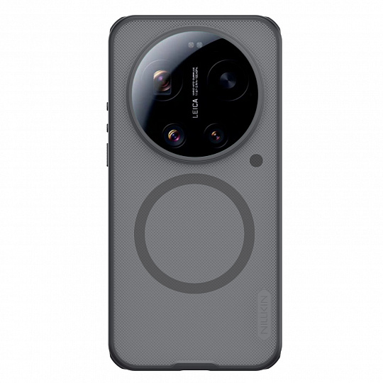 Nillkin Super Frosted PRO Magnetic Zadní Kryt pro Xiaomi 17 Ultra Transparent Black