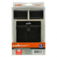 Set Jupio 2x LP-E6 1700mAh + USB Duální nabíječka Set Jupio 2x LP-E6 1700mAh + USB Duální nabíječka