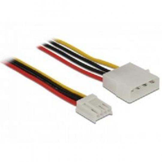 Delock Cable Power 4 pin male > 4 pin floppy female 60 cm