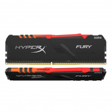 64GB DDR4-3200MHz CL16 HyperX Fury, kit 2x32GB RGB 64GB DDR4-3200MHz CL16 HyperX Fury, kit 2x32GB RGB