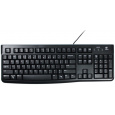 Logitech K120/Drátová USB/US layout/Černá
