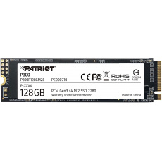 SSD disk Patriot P300 128GB, M.2 2280, PCIe 3.0 x4, NVMe SSD disk Patriot P300 128GB, M.2 2280, PCIe 3.0 x4, NVMe