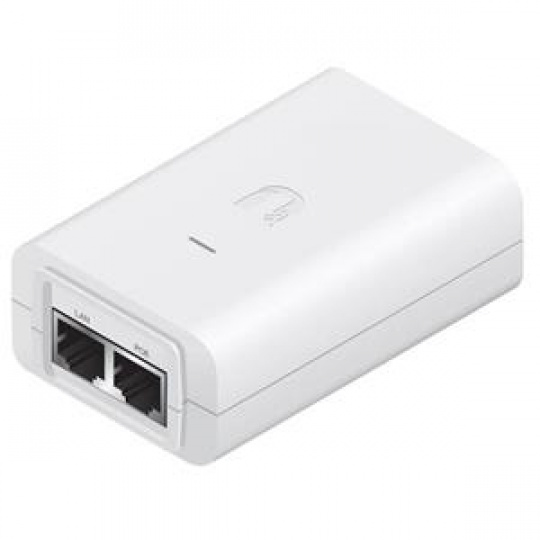 Ubiquiti POE-24-7W-WH, Gigabitový PoE Injektor, 24V/0.3A (7W)