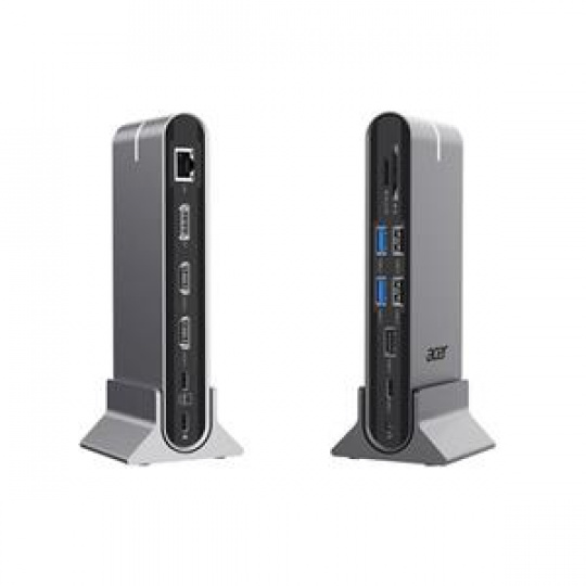 Acer 15in1 Type-C Universal Docking Station : USB-C, 2x USB-A 2.0, 1x USB-A 3.2 Gen2, 1x USB-A 3.2 Gen1, 1x USB-C Gen1, Acer 15in1 Type-C Universal Docking Station : USB-C, 2x USB-A 2.0, 1x USB-A 3.2 Gen2, 1x USB-A 3.2 Gen1, 1x USB-C Gen1,