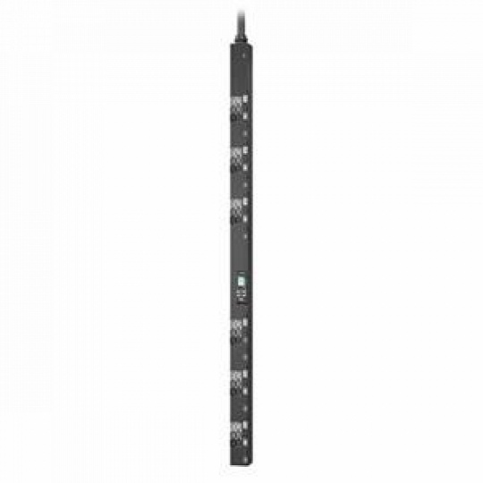 APC NetShelter Rack PDU Advanced Switched Metered, 0U, 3 fáze, 415 V, 69,0 kVA 100 A, 36 zásuvek APC NetShelter Rack PDU Advanced Switched Metered, 0U, 3 fáze, 415 V, 69,0 kVA 100 A, 36 zásuvek