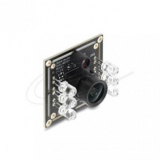 Delock USB 2.0 Kamerový modul s globální závěrkou, černobílý 0,92 megapixelový, 65° 6 IR LED V6, fixní zaostření Delock USB 2.0 Kamerový modul s globální závěrkou, černobílý 0,92 megapixelový, 65° 6 IR LED V6, fixní zaostření