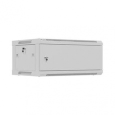 Lanberg NÁSTĚNNÁ INSTALAČNÍ SKŘÍŇ 19" 4U 600X450 ŠEDÁ KOVOVÁ DVÍŘKA (PLOCHÉ BALENÍ)