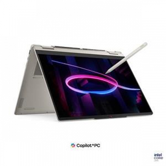 Lenovo YOGA 7 2-in-1 Ultra7 355/AI/32GB/1TB SSD/14"/2,8K/OLED/Touch/120Hz/až 1100nitů/Pero/3r OnSite/WIN11 PRO/béžová Lenovo YOGA 7 2-in-1 Ultra7 355/AI/32GB/1TB SSD/14"/2,8K/OLED/Touch/120Hz/až 1100nitů/Pero/3r OnSite/WIN11 PRO/béžová
